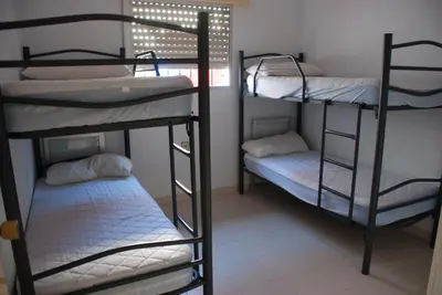 Cama o camas de una habitación en Albergue de San Jose
