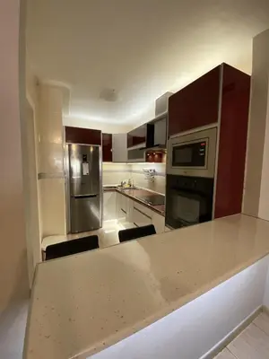 Una cocina o zona de cocina en Apartamento Aguadulce Playa