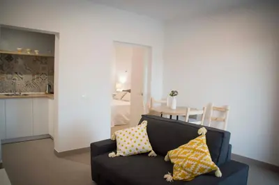Zona de estar de Apartamentos MadreSelva
