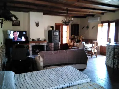 Zona de estar de Estudio Rustico