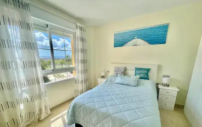 Cama o camas de una habitación en Playas de cabo