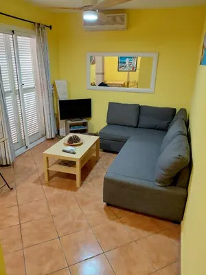 Zona de estar de apartamento Isleta del Moro, Cabo de Gata