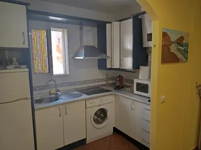 Una cocina o zona de cocina en apartamento Isleta del Moro, Cabo de Gata