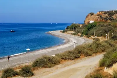 Paisaje cerca de esta villa