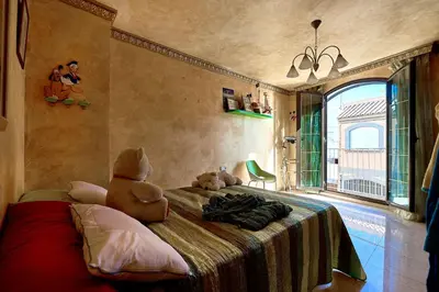 Zona de estar de Casa de Sueño en la Playa