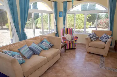 Zona de estar de Villa Mariana