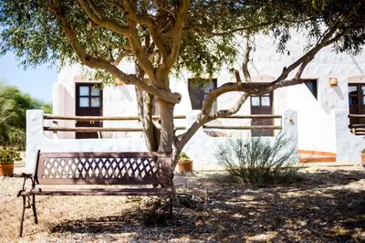 Jardín al aire libre en Cortijo el Campillo