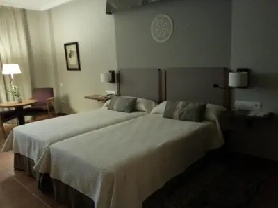 Cama o camas de una habitación en Parador de Lorca