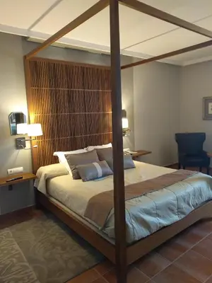 Cama o camas de una habitación en Parador de Lorca