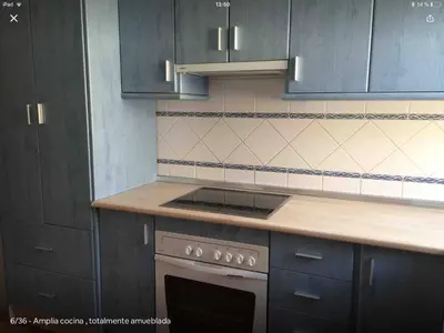 Una cocina o zona de cocina en El encanto de la Isleta con WI-FI