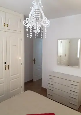 Cama o camas de una habitación en Trendy Homes Apartamento Isleta