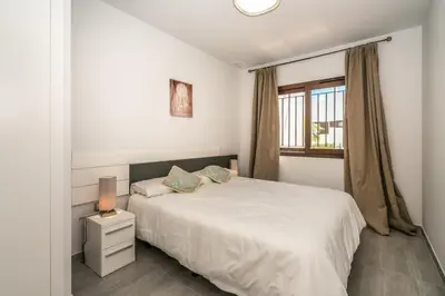 Cama o camas de una habitación en Higos