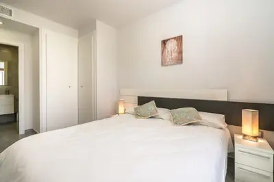 Cama o camas de una habitación en Higos