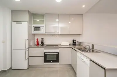 Una cocina o zona de cocina en Pasas