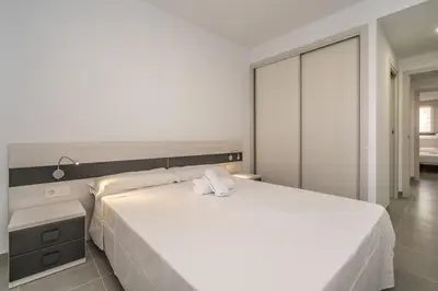 Cama o camas de una habitación en Pasas