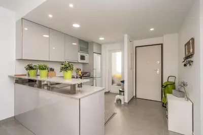 Una cocina o zona de cocina en Mamey