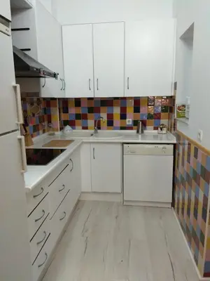 Una cocina o zona de cocina en Abá apartamento