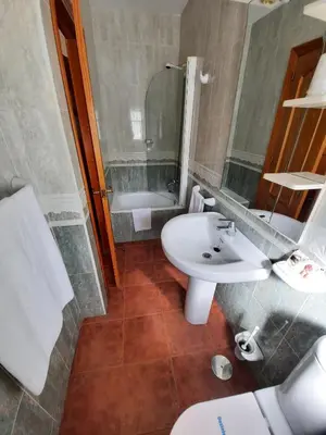 Un baño de Hostal Costa Rica