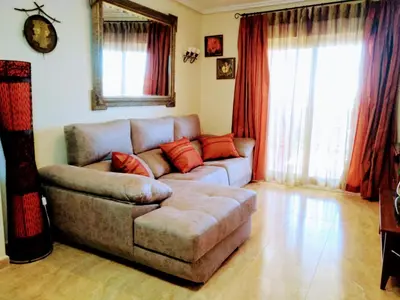 Zona de estar de HOME STAR IV con vistas