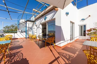 Un balcón o terraza de Boutique Hotel El Olivar
