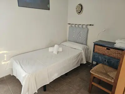 Cama o camas de una habitación en Amanecer en Cabo de Gata - Mar y Naturaleza!