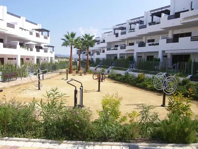 Jardín al aire libre en Verde