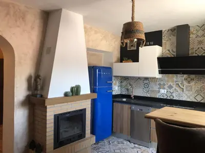 Una cocina o zona de cocina en El Cortijillo