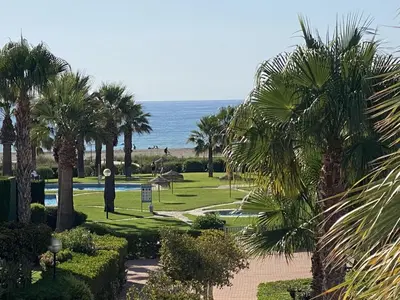 Jardín al aire libre en VERA PLAYA