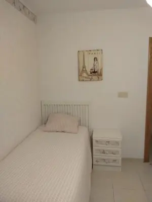 Cama o camas de una habitación en Almeria Home Experience
