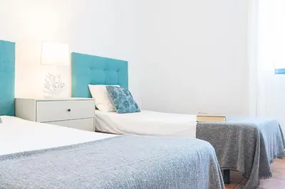 Cama o camas de una habitación en Villa Congrio