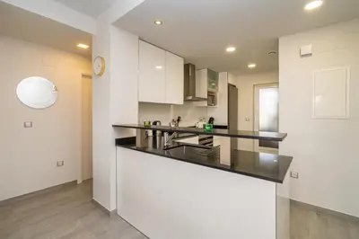 Una cocina o zona de cocina en Rosa