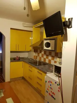 Una cocina o zona de cocina en Apartamento frente al mar