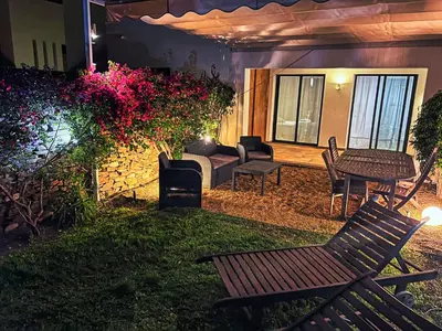 Jardín al aire libre en Casa Indalo - Resort Macenas Mojacar