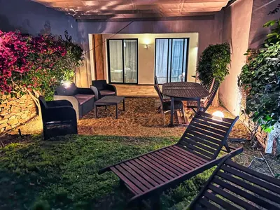 Jardín al aire libre en Casa Indalo - Resort Macenas Mojacar