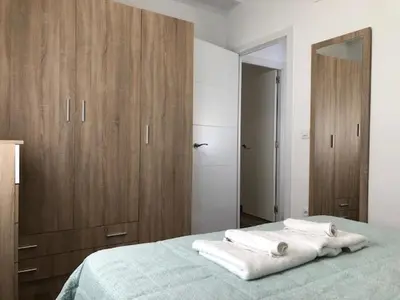 Cama o camas de una habitación en RG apartamentos
