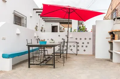 Un balcón o terraza de VILLA AURORA NÍJAR Parque Natural Cabo Gata