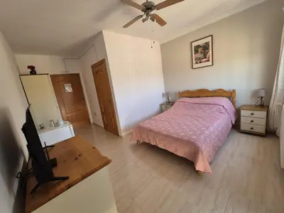 Cama o camas de una habitación en Casa Castillo
