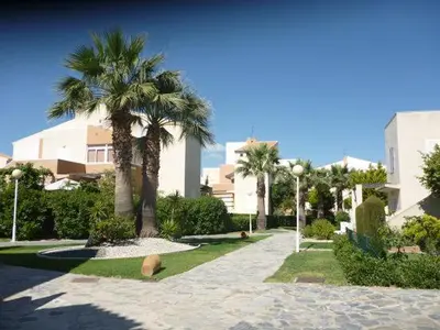 Jardín al aire libre en Vera Natura Apartamento Roci