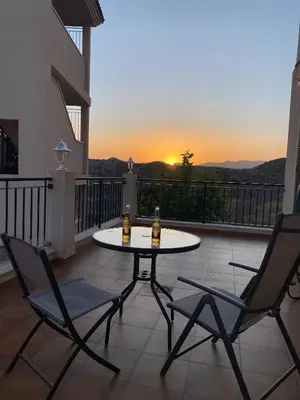 Un balcón o terraza de Urb. Los Collados .Águilas Apartamento