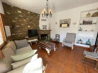 Zona de estar de Casa Rural El Chacho - Velefique