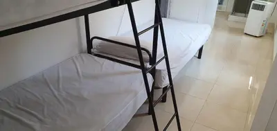 Cama o camas de una habitación en Mojacar Playa para Familias