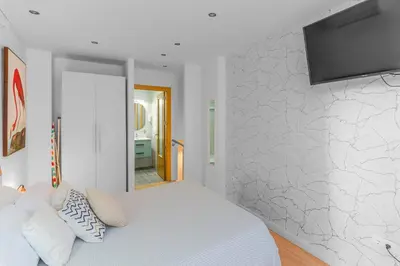 Cama o camas de una habitación en Be Free Ramos