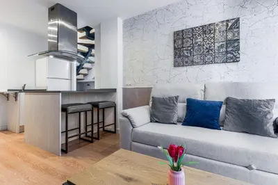 Una cocina o zona de cocina en Be Free Ramos