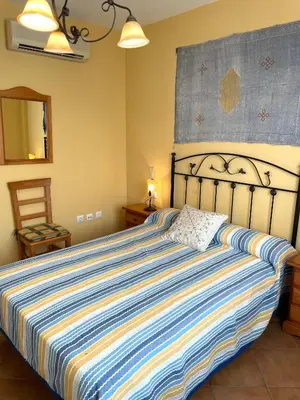 Cama o camas de una habitación en Casa Pasito Blanco