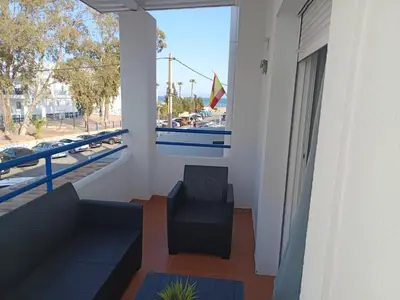 Zona de estar de Apto Blanes - WIFI GRATIS