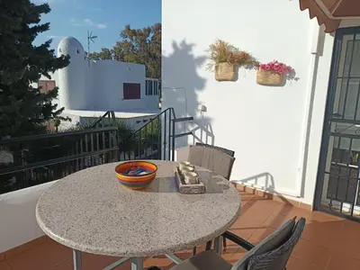 Un balcón o terraza de Apto Blanes - WIFI GRATIS