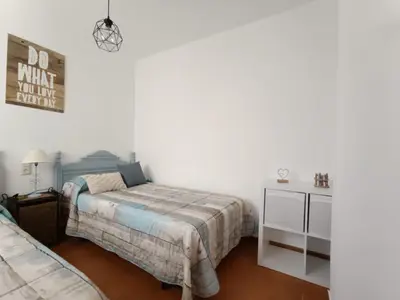 Cama o camas de una habitación en Apto Mediterraneo WIFI GRATIS