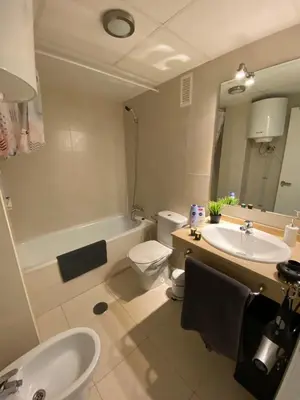 Un baño de Ola Laguna Beach Vera Playa