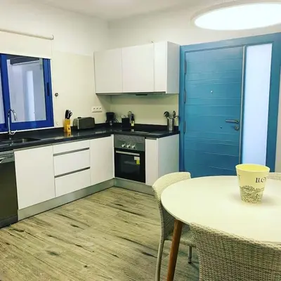 Una cocina o zona de cocina en Alojamientos 4nudos