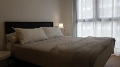 Cama o camas de una habitación en Apartamento Villa Pepita